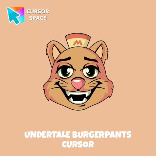 Undertale Burgerpants cursor
