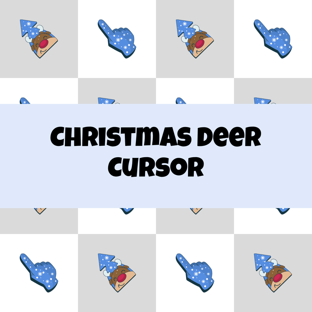 Preview Christmas Deer cursor custom cursor pack